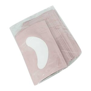 Paquete con 50 parches de hidrogel para la aplicación de pestañas / lint free under eye gel patches / my0015