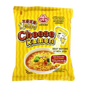 1pza Ramen / sopa instantánea ottogi cheese ramen 111g / 525365