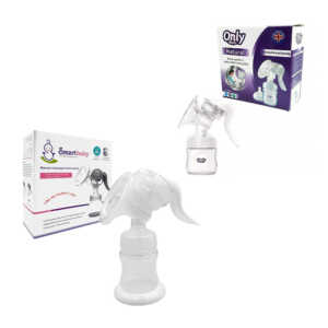 Extractor manual de leche materna con biberón, mamila y tapa / 126662 / smart baby / 22-0022