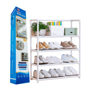 Organizador zapatero multifuncional armable de 5 niveles, variedad de colores / storage shoe rack