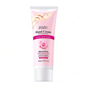 1pza crema hidratante para manos con esencia de rosas y capacidad de 80g