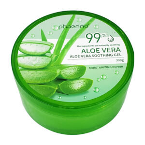 Gel hidratante con extracto de aloe vera para la piel, 300g / phaenna / ct-dl40
