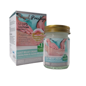 Crema con extracto de árnica para el alivio de la gota, 50g / royal prestige / 13320