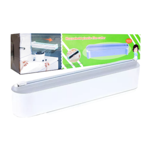 Dispensador con cuchillo deslizante bidireccional para cortar plástico / household plastic / e1