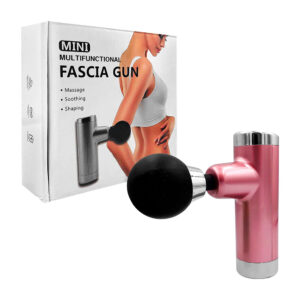 Pistola masajeadora multifuncional, pequeña, recargable, con 6 niveles, luz indicador, 3-6w, 1200mAh, variedad de colores / 13711 / mini multifunctional fascia gun / 058