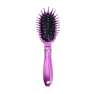 Mini cepillo ovalado con cerdas suaves, 19cm, variedad de colores / a179