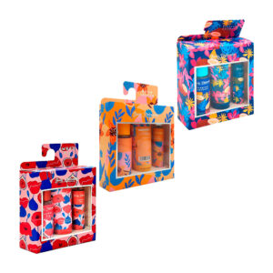 Set sweet fig con perfume de 60ml, loción de 50ml y perfume de bolsillo de 20ml, variedad de aromas / body philosophy / h706