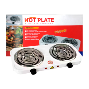 Parrilla eléctrica doble con recubrimiento antiadherente, 2000w / iiot plate / dl8516 / jx-2020b
