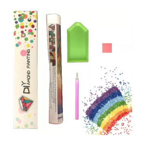 Dibujo cuadro interactivo diamond painting de 30x40cm con accesorios, variedad de modelos / cn140