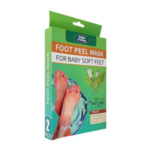 Par de mascarillas exfoliantes con efecto peeling tipo botas para los pies / foot peel mask / 13054