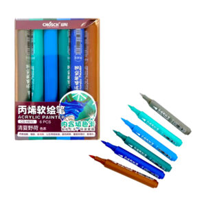 1pza Plumón marcador de acrílico para pintar, variedad de colores / cs-h809 / cs-h805 / cs-h810