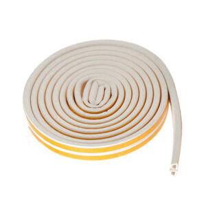 Tira de sellado de espuma autoadhesiva para puertas y ventanas 6m, variedad de colores / weikang / mt1098