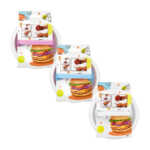 Molde tipo prensa manual para carne de hamburguesa, variedad de colores / mt885