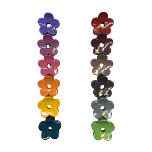 Paquete con 12 pinzas pequeñas de plástico para cabello, variedad de modelos / y-11-1