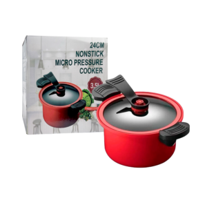 Micro olla de presión antiadherente con capacidad de 3.5l, 24cm / micro pressure cooker / wyg5306