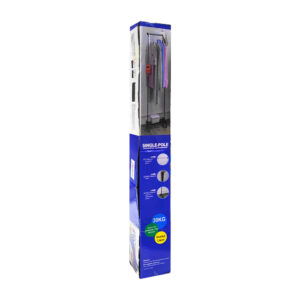 Closet organizador chico con 8 rueditas, soporta 30kg max, 80x42x160cm / single-pole / 10828