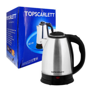 Tetera / hervidor de agua de acero inoxidable con capacidad de 2l / topscarlett / 11445