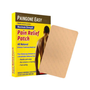 Paquete 10 parches analgésicos para aliviar el dolor de espalda / paingone easy