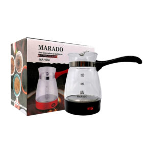 Cafetera eléctrica de vidrio marado con capacidad de 0.8ml max / ma-1634 / 14943