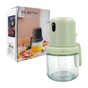 Botella de cristal dispensadora para aceite, 180ml / oil bottle / 16501