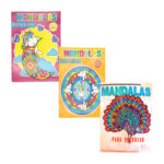 Libro para colorear de 32 hojas con diseño de mandalas, variedad de modelos / 80761 / 100555 / 061324 / 10638