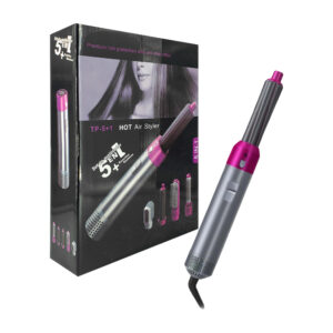 Set moldeador para cabello 5 en 1 con cabezales intercambiables, variedad de colores / 154185