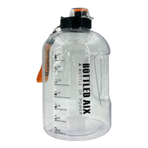 Botella garrafón translúcida con correa sports y capacidad de 2200ml, variedad de colores / bottled aix / mt718