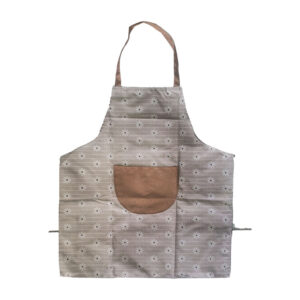 Delantal mandil de tela para cocina con bolsa delantera y diseño de flores / zhmyr518