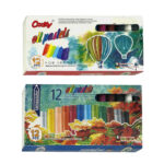 Paquete de 12 crayones óleo pastel graso, variedad de colores / oil pastels amazcolor
