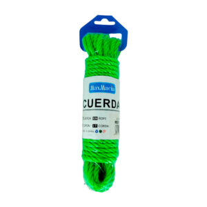 Cuerda / lazo para tender ropa, 6mmx10m, variedad de colores / maxmacia / 13550