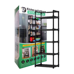 Estante organizador multifuncional con 5 niveles, 48x145cm, variedad de colores / storage rack / 16469