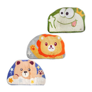 Tapete afelpado infantil con diseño de animales, 60x40, variedad de modelos / ay-477