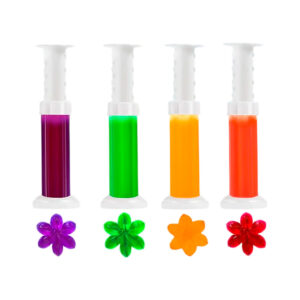 Desodorante ambientador de gel con aroma y en forma de flor para inodoro baño, variedad de colores