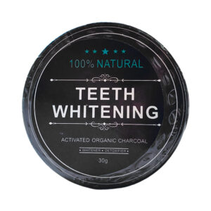 Polvo de carbón activo orgánico para blanqueamiento de dientes, 30g / teeth whitening