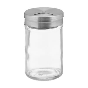 1pza Especiero salero de vidrio multifuncional con tapa giratoria, 8cm / a7123 / dy48gp / salero de vidrio