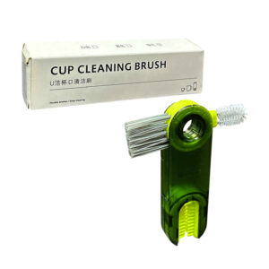 Cepillo de limpieza multifuncional con 3 tipos de cepillos diferentes / cup cleaning brush / 80668
