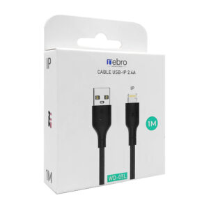 Cable para carga w&z usb a lightning o de usb-c a ligthning de 1 metro, variedad de colores / nebro / wd-05tl / 5046378 / 5046330