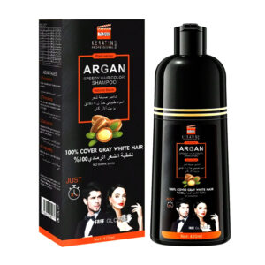 Shampoo tinte hidratante con extracto de aceite de argán para el cabello, 420ml, variedad de tonos / cinema / s-a051