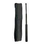 1pza Bastón plegable metálico para defensa personal, con mango de plástico, variedad de usos / 20 a 48cms / ontenck