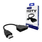 Cable / adaptador hdtv video de alta definición 1x2 / aoweixun / 11484