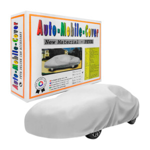 1pza Funda cubierta protectora lisa para coches m, variedad de usos / 430x160x120cms / auto mobile cover