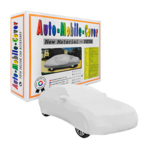 1pza Funda cubierta protectora lisa para coches l, variedad de usos / 480x175x120cms / auto mobile cover