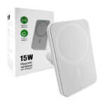 1pza Batería portátil de carga inalámbrica magsafe para celular, con gancho sujetador, variedad de usos / 15w / on teck