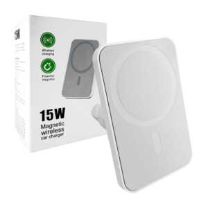 1pza Batería portátil de carga inalámbrica magsafe para celular, con gancho sujetador, variedad de usos / 15w / on teck