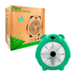 1pza Ventilador mediano con forma de oso animado, 2 velocidades y rejilla desmontable, variedad de usos / fan cartoon fashion / on teck