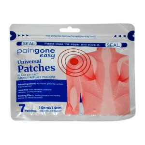 Paquete de 7 parches aplicables para el dolor, variedad de funciones / 10x14cms / paingone