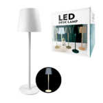 1pza Lámpara led de escritorio montable, con cuerpo y base metálica, 3 modos de iluminación y entrada tipo c, variedad de colores / led desk lamp / 17806