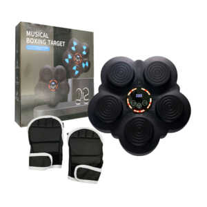 Máquina de boxeo musical con 5 colchonetas para golpear, par de guantes y conexión bluetooth, variedad de usos / boxing target / stc-11