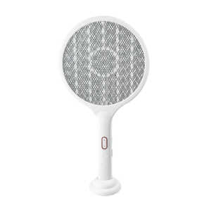 1pza Raqueta eléctrica recargable, con iluminación led y base de plástico, variedad de usos / on teck / 2044