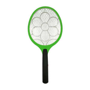 1pza Raqueta eléctrica de plástico bicolor, con figura, hoyuelo para colgar y función con pilas, variedad de usos / family helper / on teck